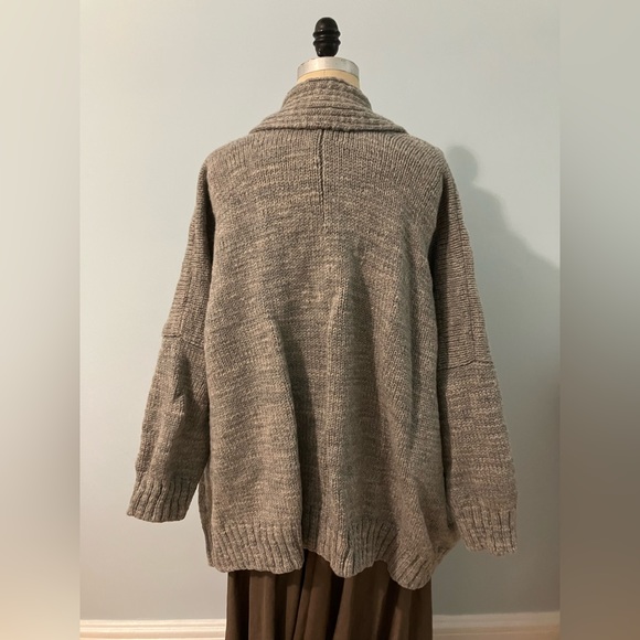 ESKANDAR Bergdorf Goodman heavy wool cardigan - Picture 3 of 5